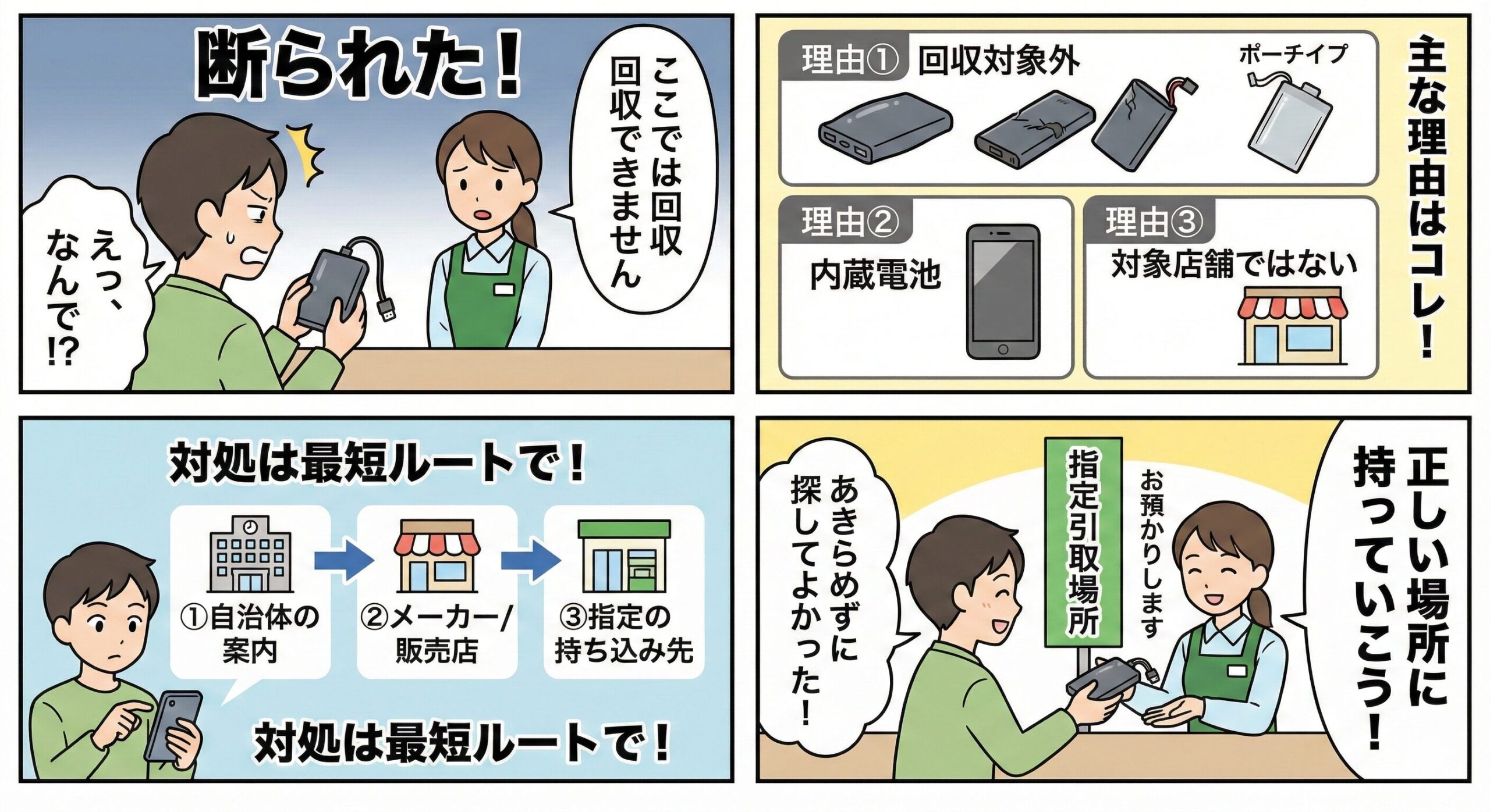 リコール確認（漫画）