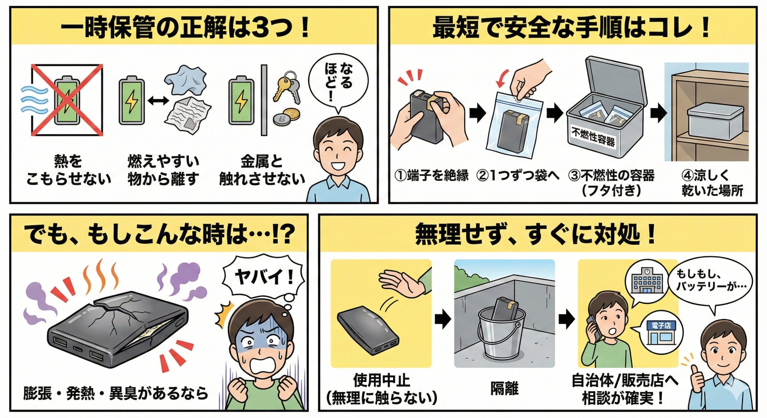 回収場所の探し方（漫画）