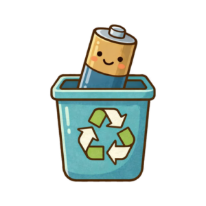 でんち捨てナビくん